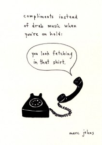 compliments-on-hold