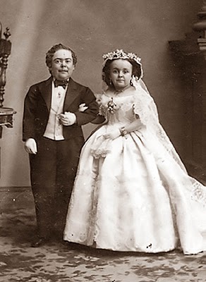 tom thumb and wife c1863