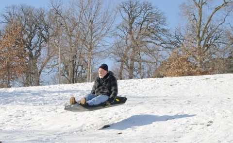 sledding
